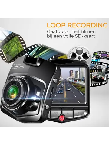 CCT1230 Dashcam - FullHD - Loop Opname