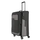 Travelite 4 wheel trolley l expandable Grijs