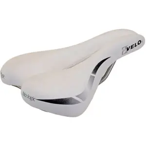 Velo Zadel Breedchannel - Wit
