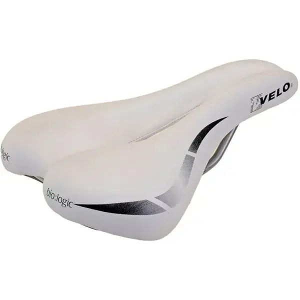 Velo Zadel Breedchannel - Wit