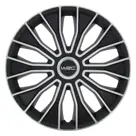 WRC Wieldoppen 15" - zwart/zilver 4 stuks