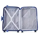 Delsey Moncey 4 Wheel Trolley 69 blue |73 L