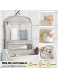 Toilettas met haak – Travel organizer – Blauw