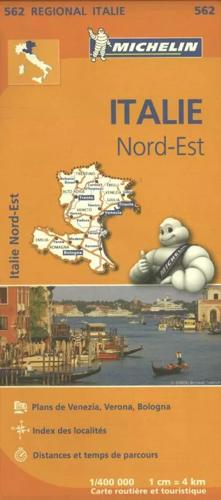 Michelin wegenkaart Regional 562 Italië noord-oost