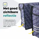 Voltano Dubbele Fietstas Floral Elegance