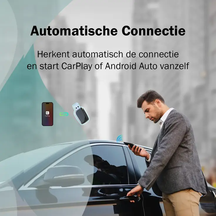 Premium 2-in-1 CarPlay & Android Auto Dongle