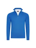 Heren Mock Zip Pullover
