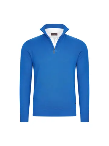 Heren Mock Zip Pullover
