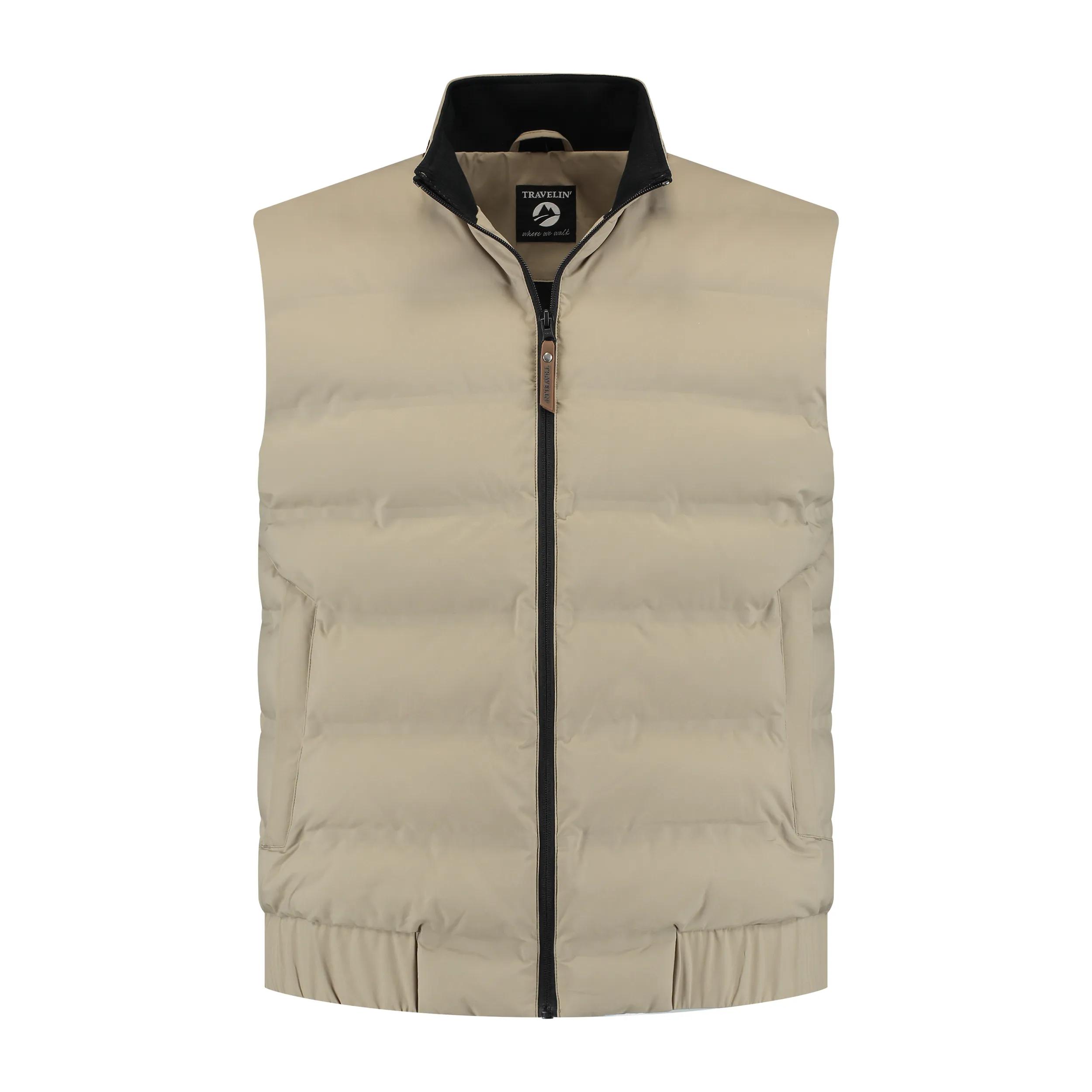 Travelin' Magnus  Heren bodywarmer  Taupe