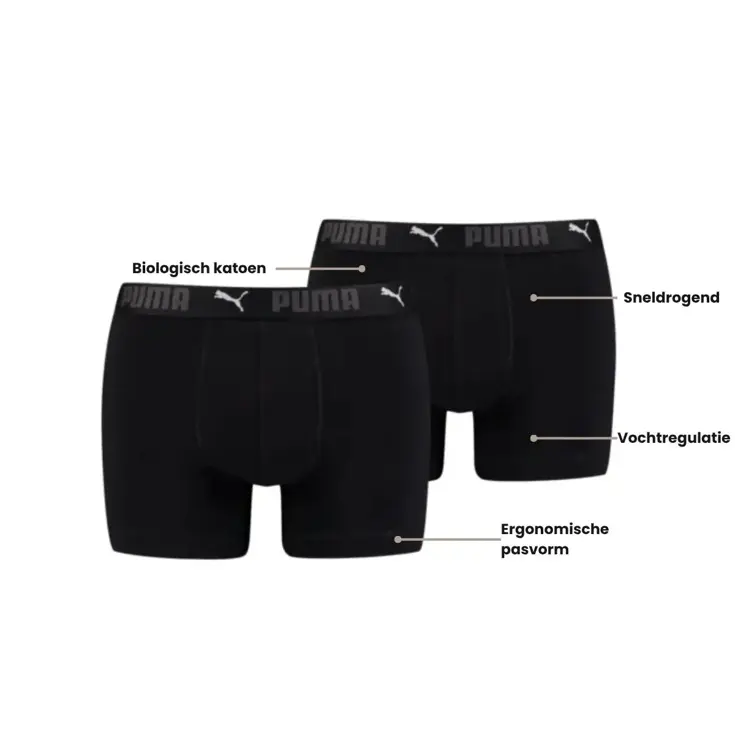 Katoen - 2-pack - Sport Boxershorts