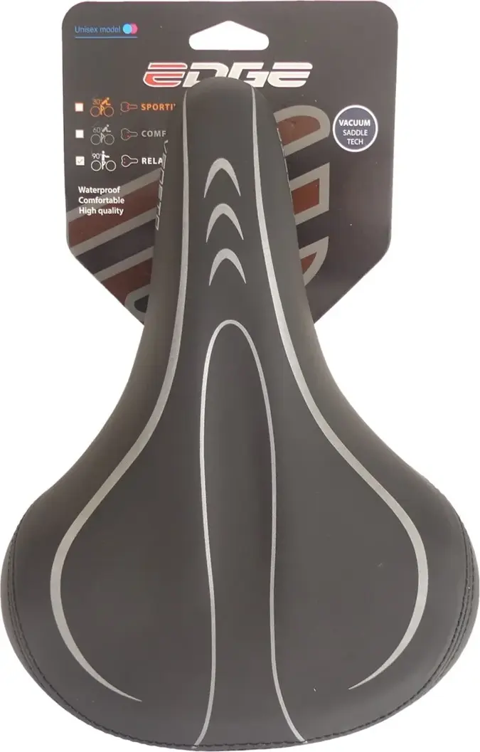 Edge Fietszadel Veneto Met Achterlicht