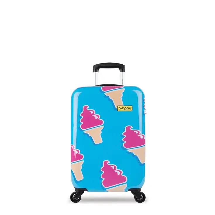Kofferset 2-delig met print - 53/76 cm