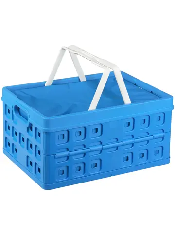 Square - Vouwkrat met handgreep/koeltas - 32L