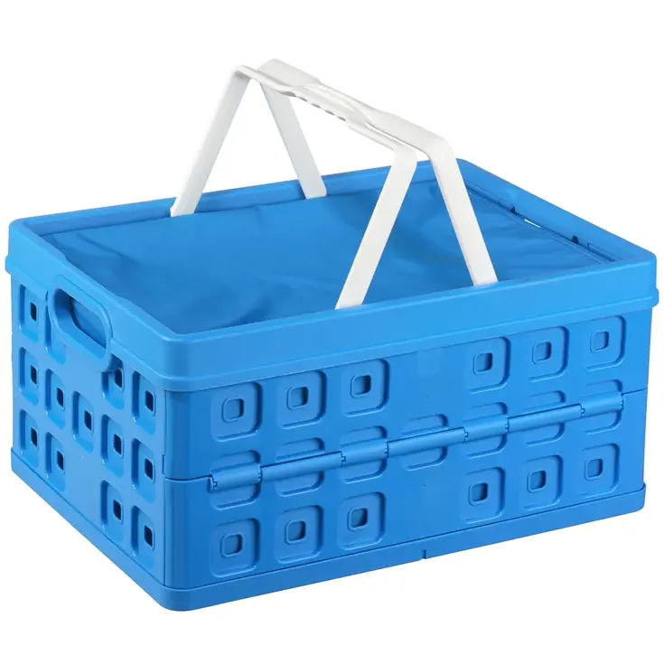 Square - Vouwkrat met handgreep/koeltas - 32L