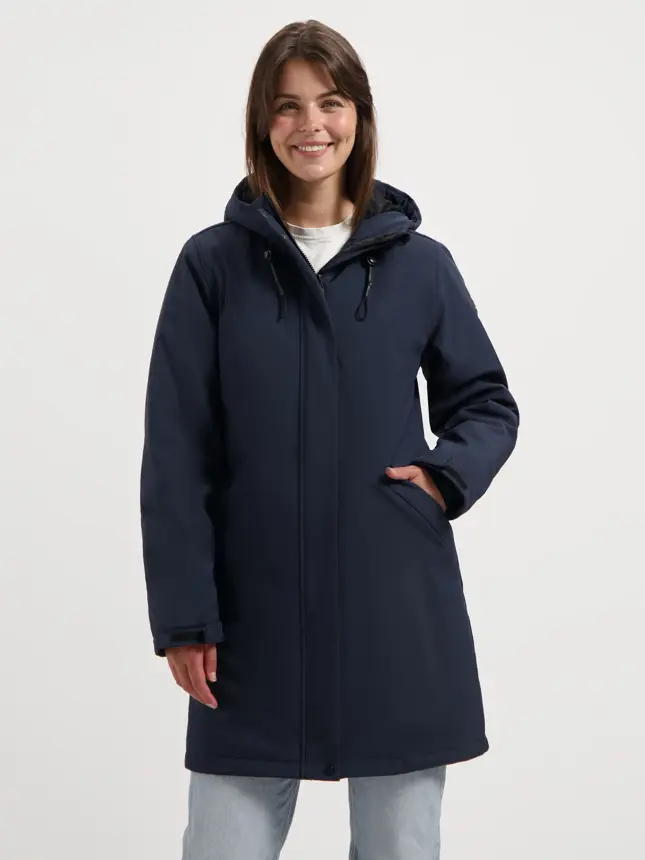 Travelin' Elina Dames - Softshell winterjas