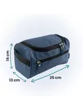 Toilettas met Haak, ruime reis Toilettas 4,5 liter