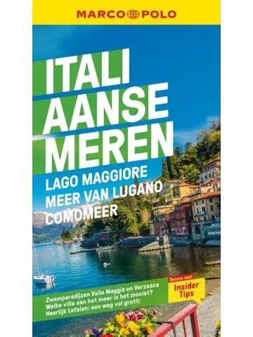 Marco Polo reisgids Italiaanse Meren Maggiore Lugano Como