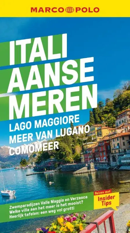 Marco Polo reisgids Italiaanse Meren Maggiore Lugano Como