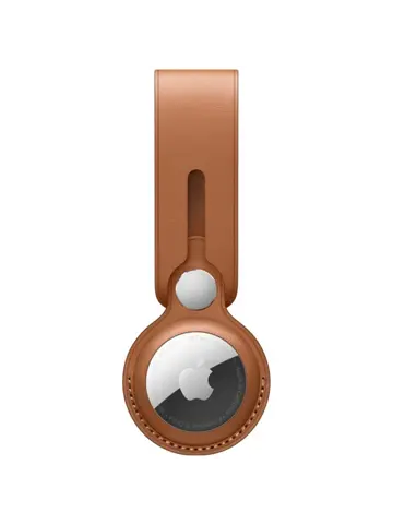 Apple Leather Loop AirTag-sleutelhanger