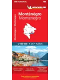 Wegenkaart National 780 Montenegro