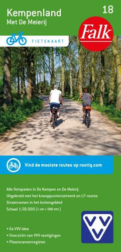Falk VVV Fietskaart 18 Kempenland-Meierij