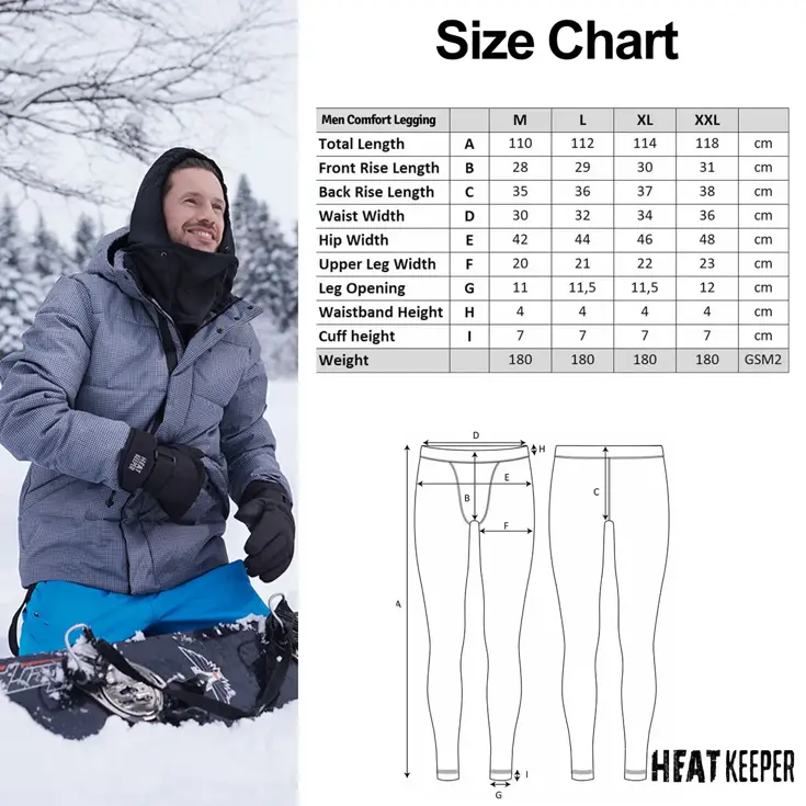 Comfort - Heren - Thermolegging