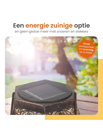 Solar Tafellamp Glow – 2 Stuks - LED