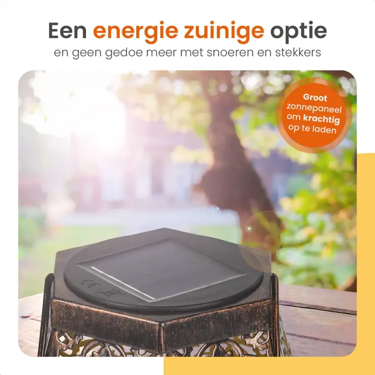 Solar Tafellamp Glow – 2 Stuks - LED