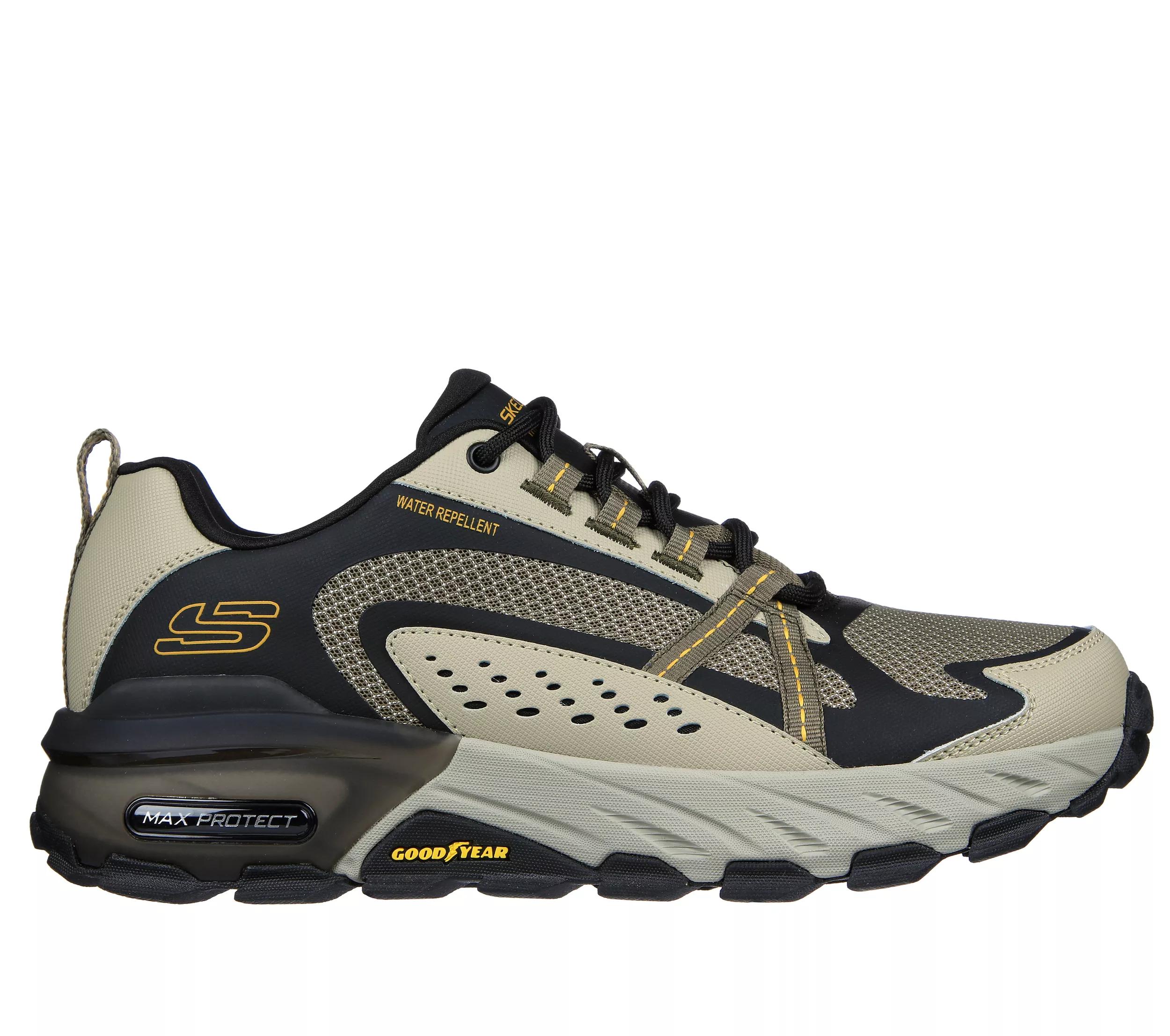 Skechers Max Protect  Wandelsneakers heren  Beige   40