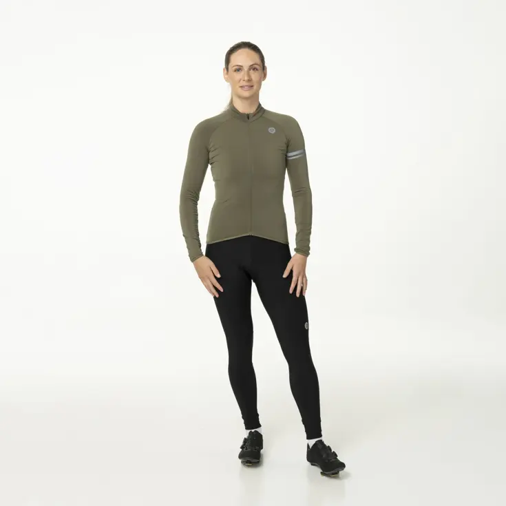 Thermo Fietsshirt Lange Mouwen Essential Dames