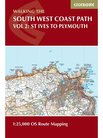 Kaartgids Booklet South West Coast Path Map 2