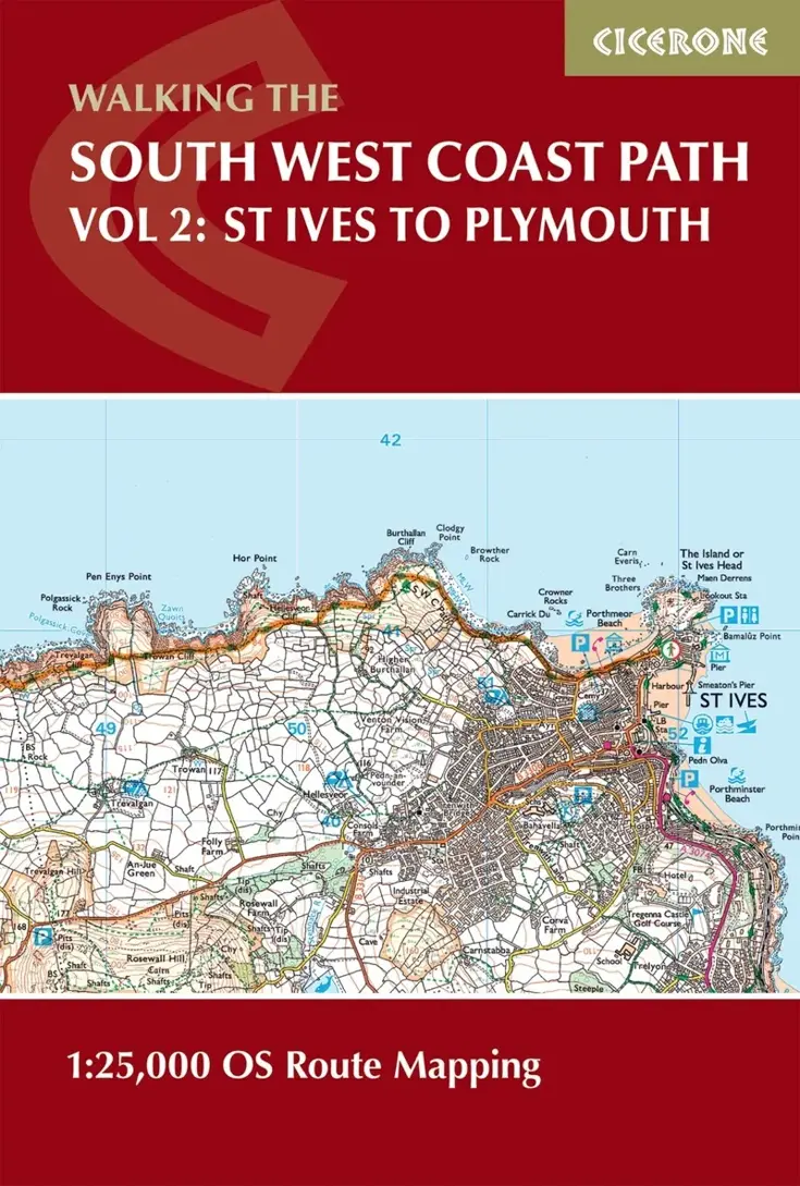 Kaartgids Booklet South West Coast Path Map 2