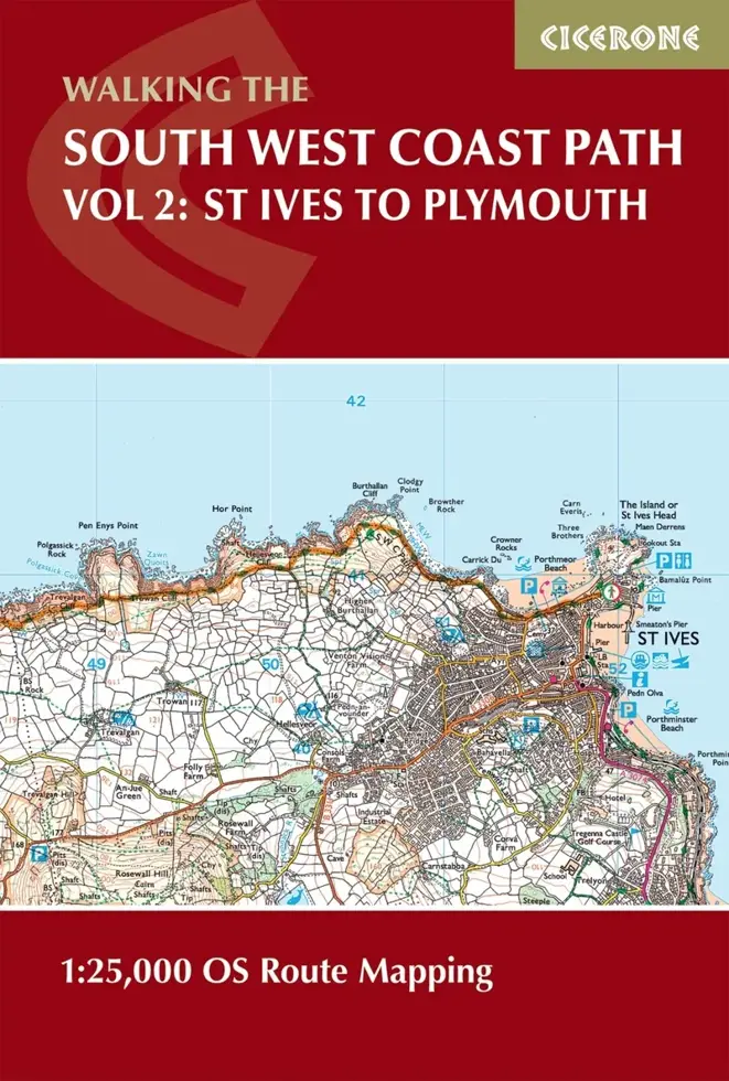 Kaartgids Booklet South West Coast Path Map 2