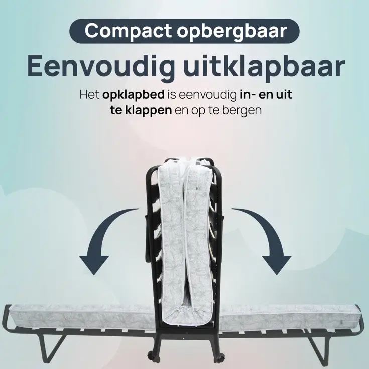 Troonz Campingbed Morena - 90 x 200 cm - Set