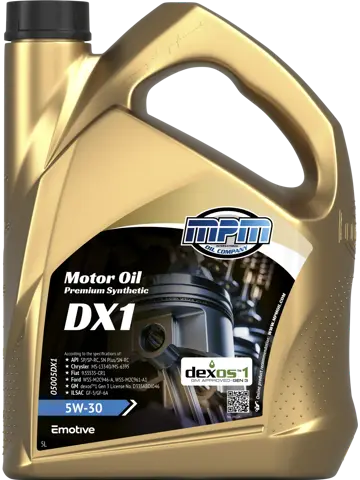 Motorolie 5w30 dexos1 premium synthetic| 5