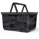 Fietsmand Basky Camo Black