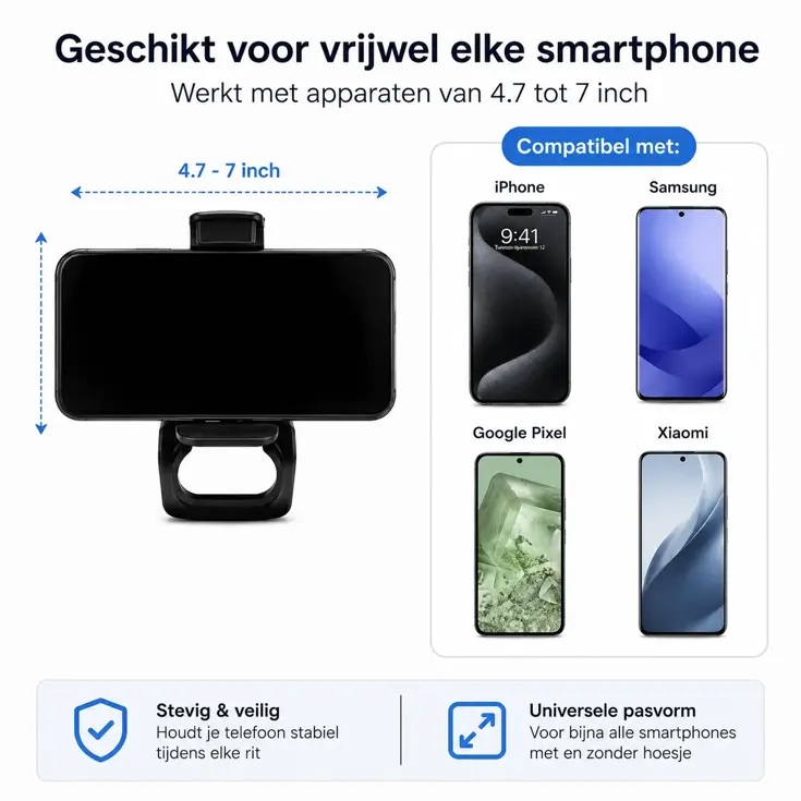 Dashboard Telefoonhouder Auto - Smartphonehouder