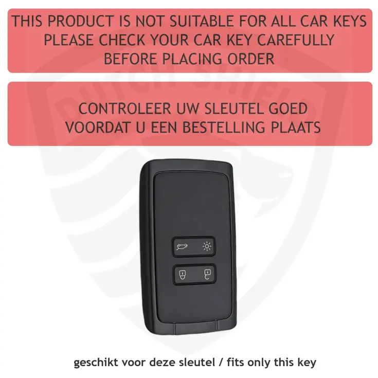 TPU Sleutelhoesje voor Mitsubishi goud A4