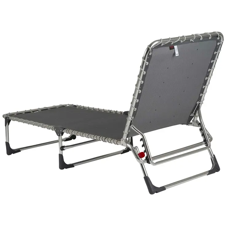 Vouwbed Laag AL/367 Donker grijs