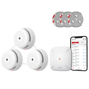 Link+ Pro bundel 3 Rookmelders, 1 Gateway