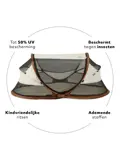 Baby luxe campingbedje - Zelfopblaasbare matras