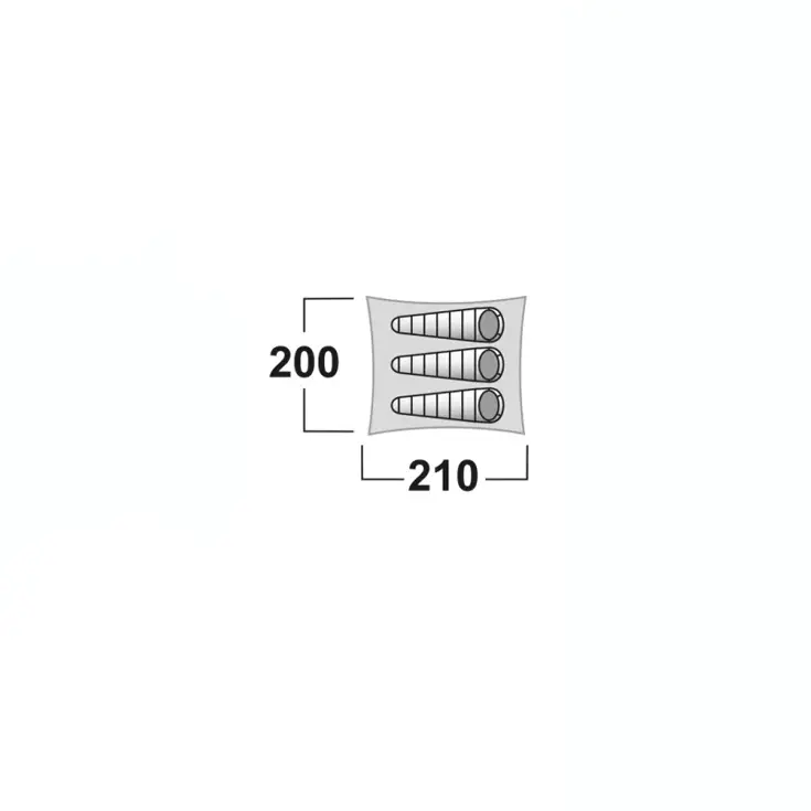 Bizon 3 Plus 3-persoonstent