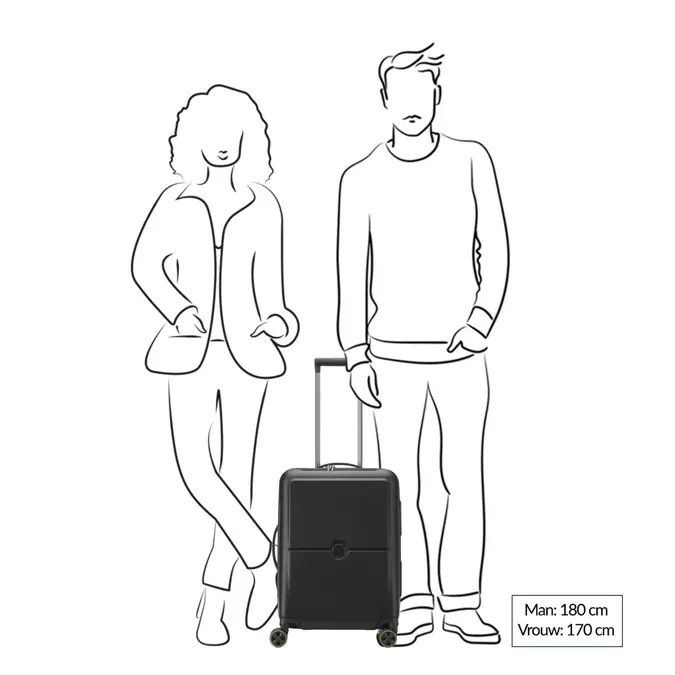 Delsey Turenne 2.0 koffer / 35 L