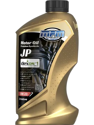 Motorolie 0w20 jp premium synthetic | 1 liter
