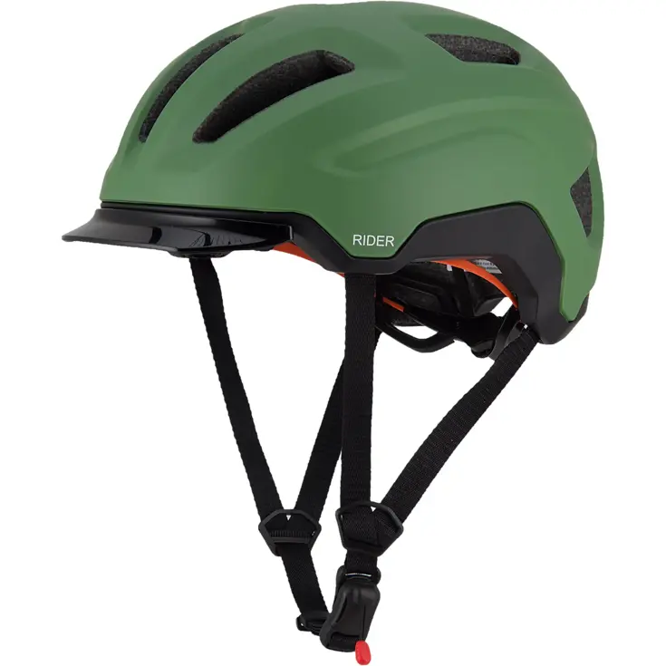 RIDER SMART fietshelm met zonneklep