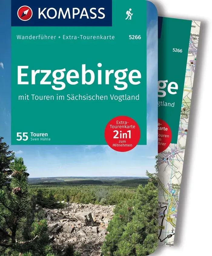 Wandelgids WF 5266 Erzgebirge
