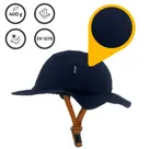 Vizorz SwitchCap fietshelm Blue sunny