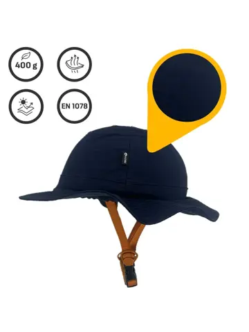 Vizorz SwitchCap fietshelm - Blue sunny classic