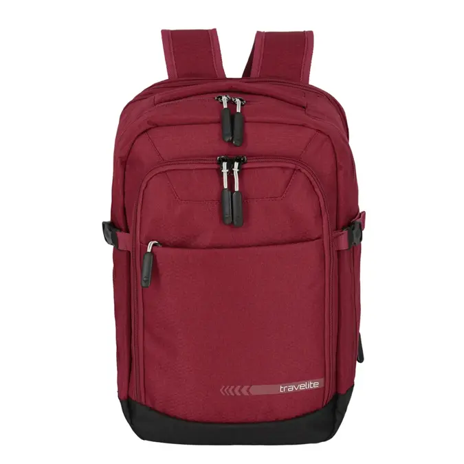 Travelite Kick Off Cabin Backpack red Rood