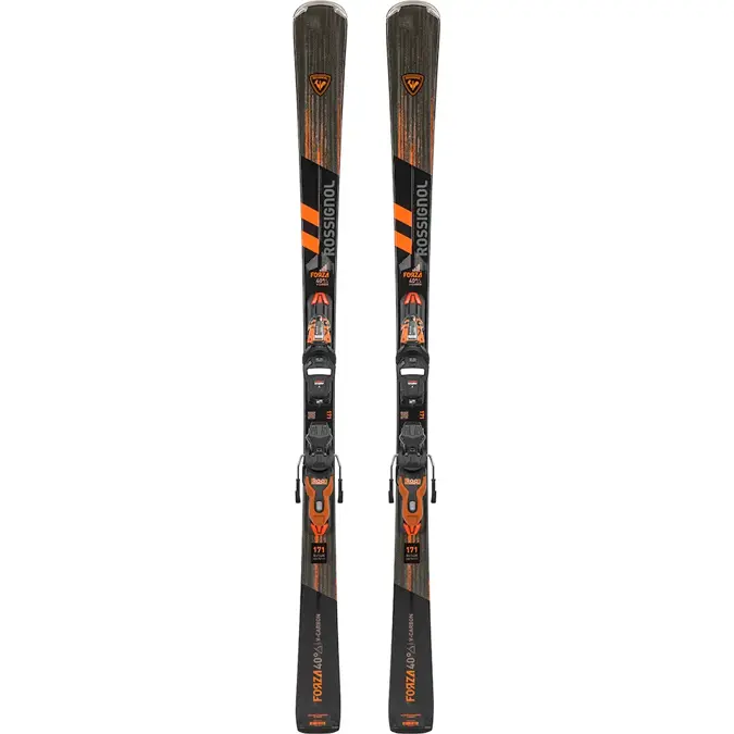 Rossignol Forza 40 V-CA Retail ski's incl.binding